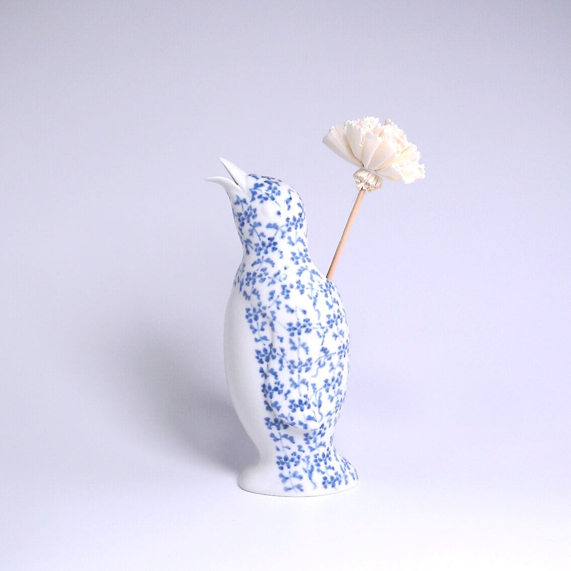 ペンギン中 ピッチャー 花紋唐草