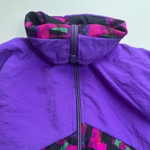 ＜VINTAGE＞Kids Tactel Blouson 12y｜タクテル カラーブロックジップ ナイロンブルゾン