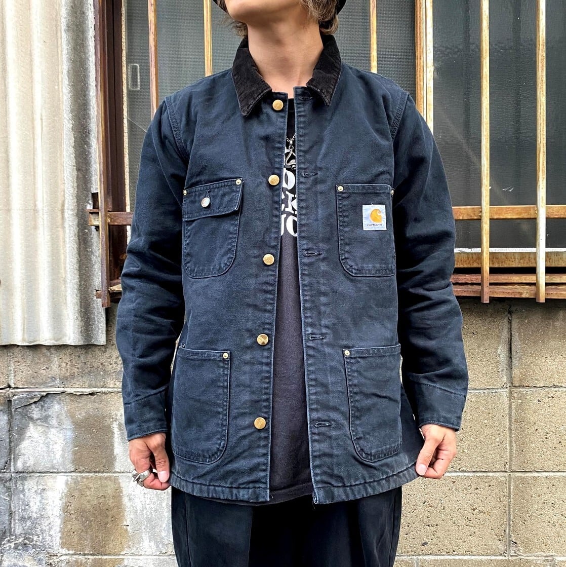 美品❗️carhartt  カーハート　ミシガンチョアコート　ブラック38〜40