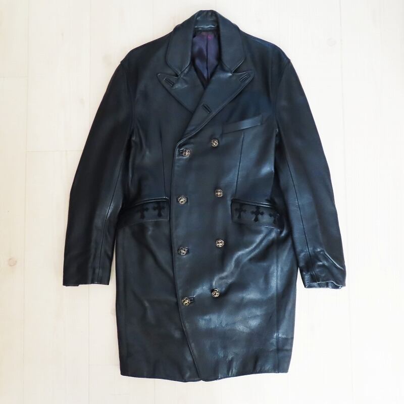 CHROME HEARTS クロムハーツ レザーコート ロングコート | Pay ID