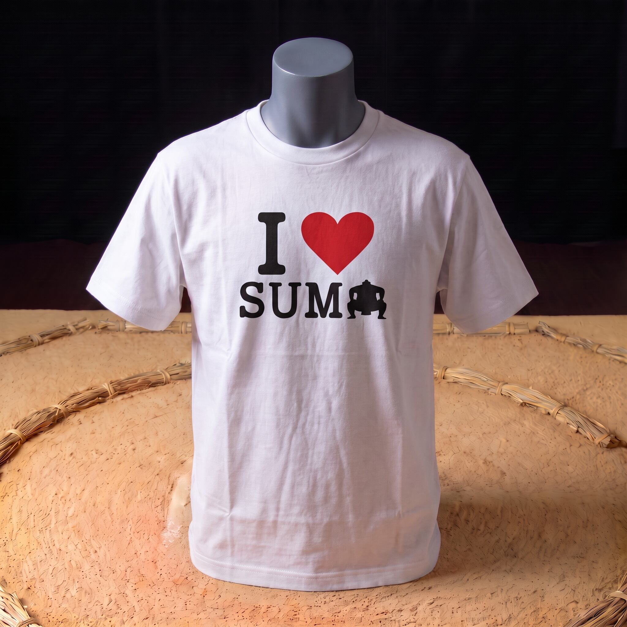 I❤️SUMO Tシャツ-白 Mサイズ