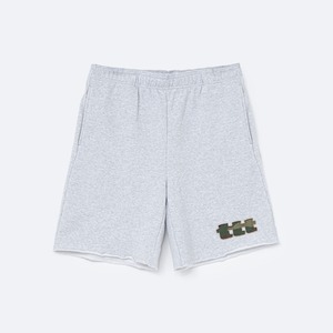 ttt logo sweat half pants（GREY）