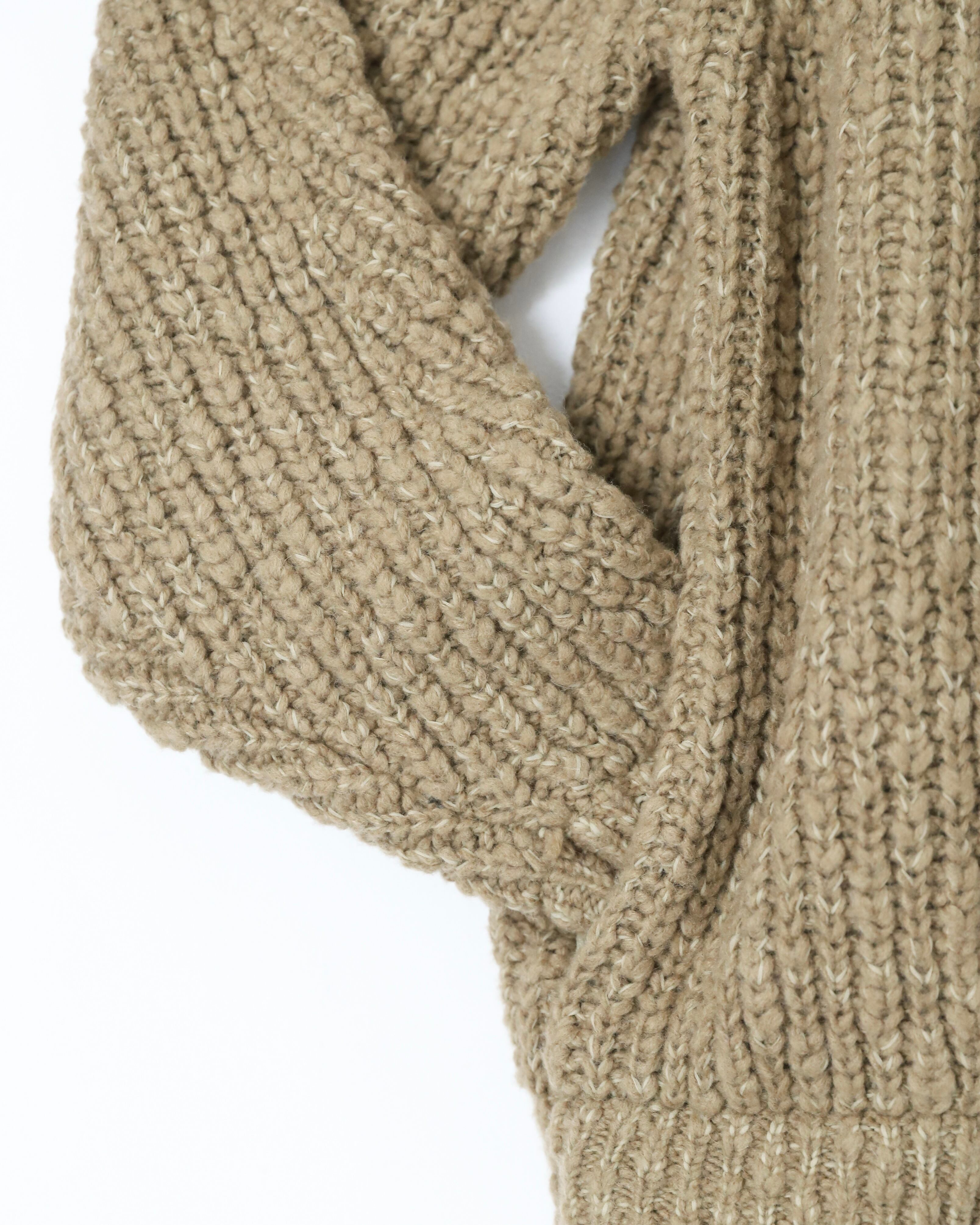 Fringed Knit Wool Jacket/フリンジニットウールジャケット Fringed Knit Wool Jacket/フリンジニットウールジャケット