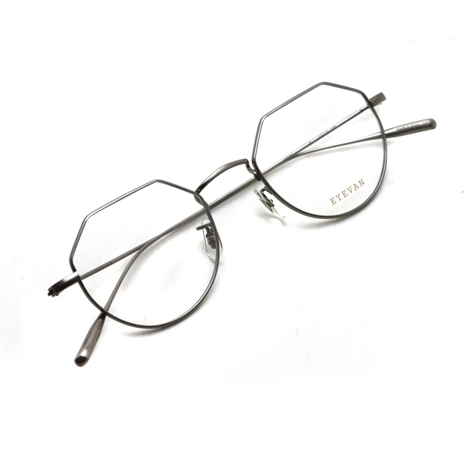EYEVAN FANTAN シルバーメガネ サングラス EYEVAN / TRANS / P ピューター・アンティークシルバー メガネ
