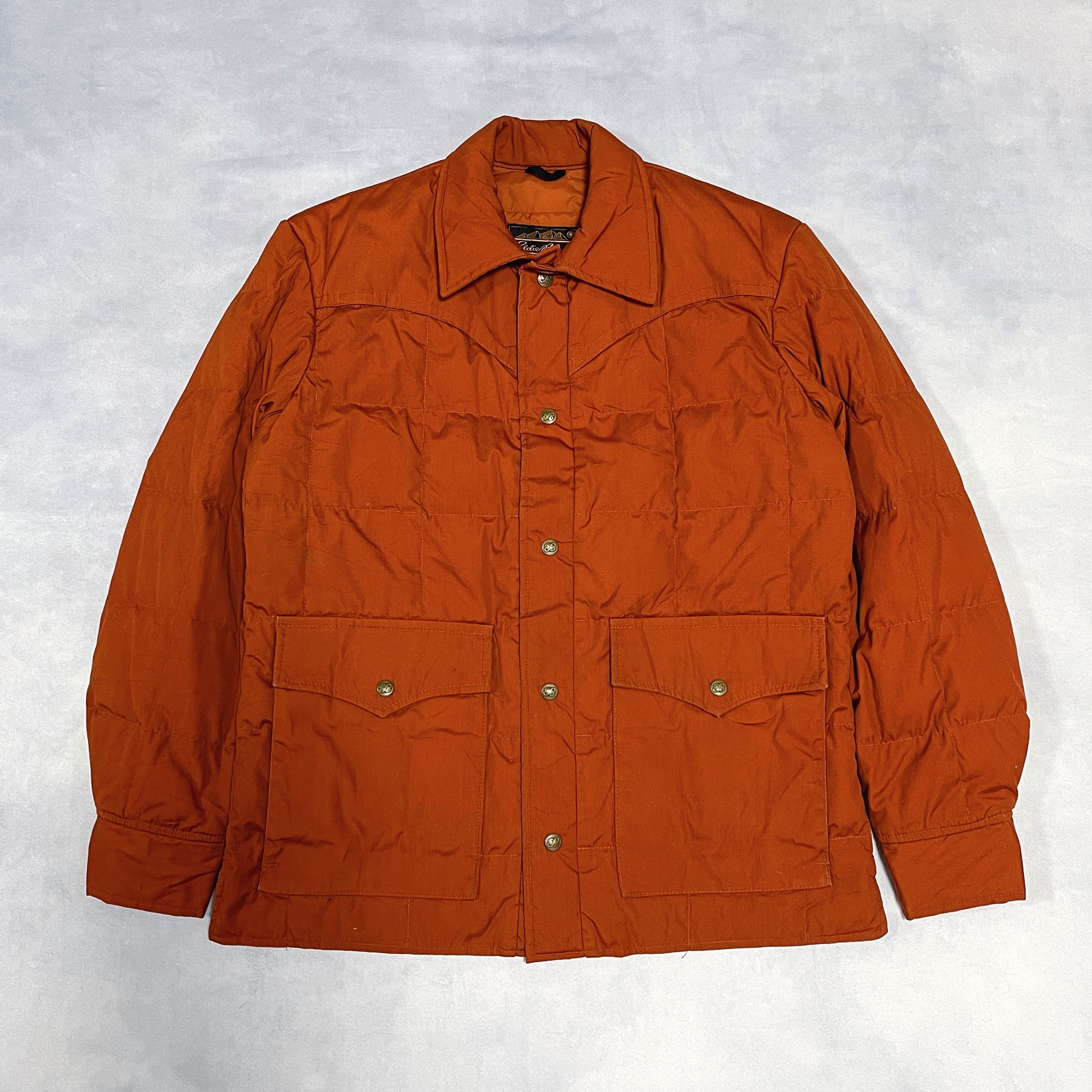 70's USA製 Eddie Bauer ダウンジャケット 黒タグ前期 | 古着屋DIGDIG