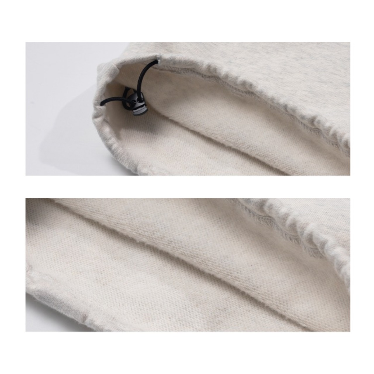 Waist elastic drawstring wide sweatpants 0159 - 14