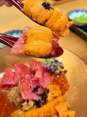 極上うに大トロいくら “至福の宝石丼” 〈プレミアム飲食券〉