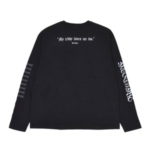 【WE11DONE】TEDDY LONG SLEEVED T-SHIRT