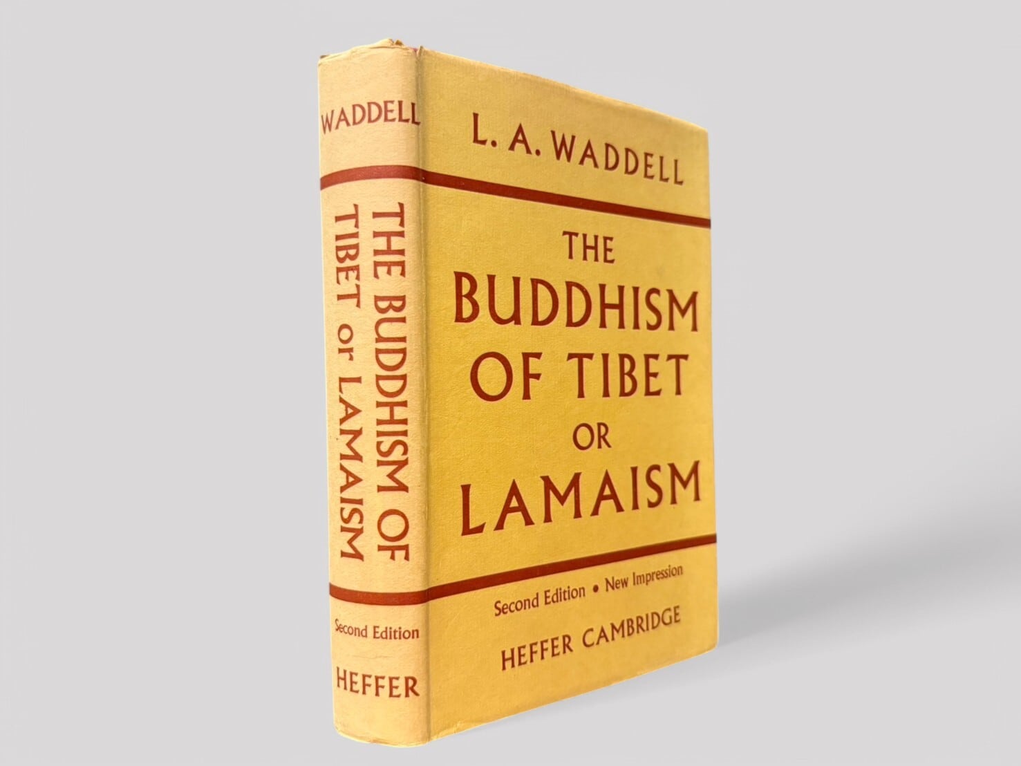【SAA182】【SECOND EDITION】【SECOND IMPRESSION】The Buddhism of Tibet or Lamaism(1971) / L. Austine Waddell
