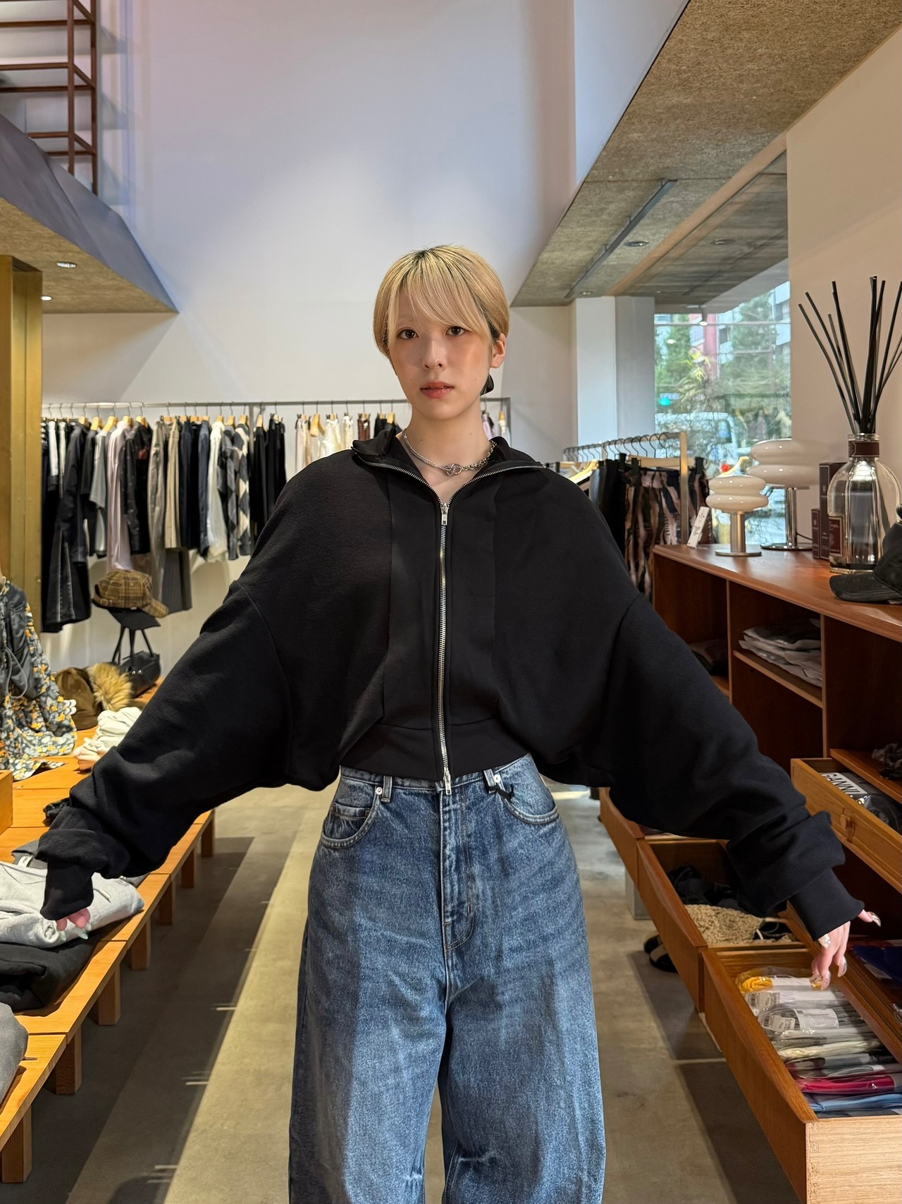 【26AW | WOMEN】Karlaidlaw  カーライドロー / スウェット / Upside Down Jumper. KLAW25-J08 - 2