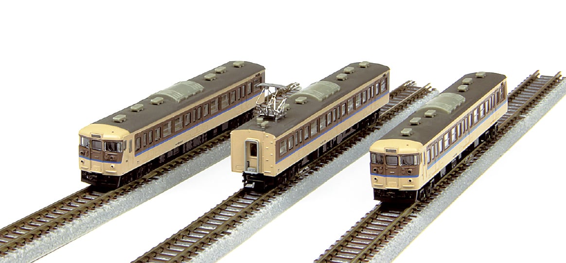 T011-10 115系1000番代 岡山更新色 3両セット (115 1000 OKAYAMA 