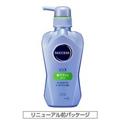 サクセス 髪サラッと リンス 本体 400ml きしみを抑えてサラサラ髪に アクアシトラスの香り