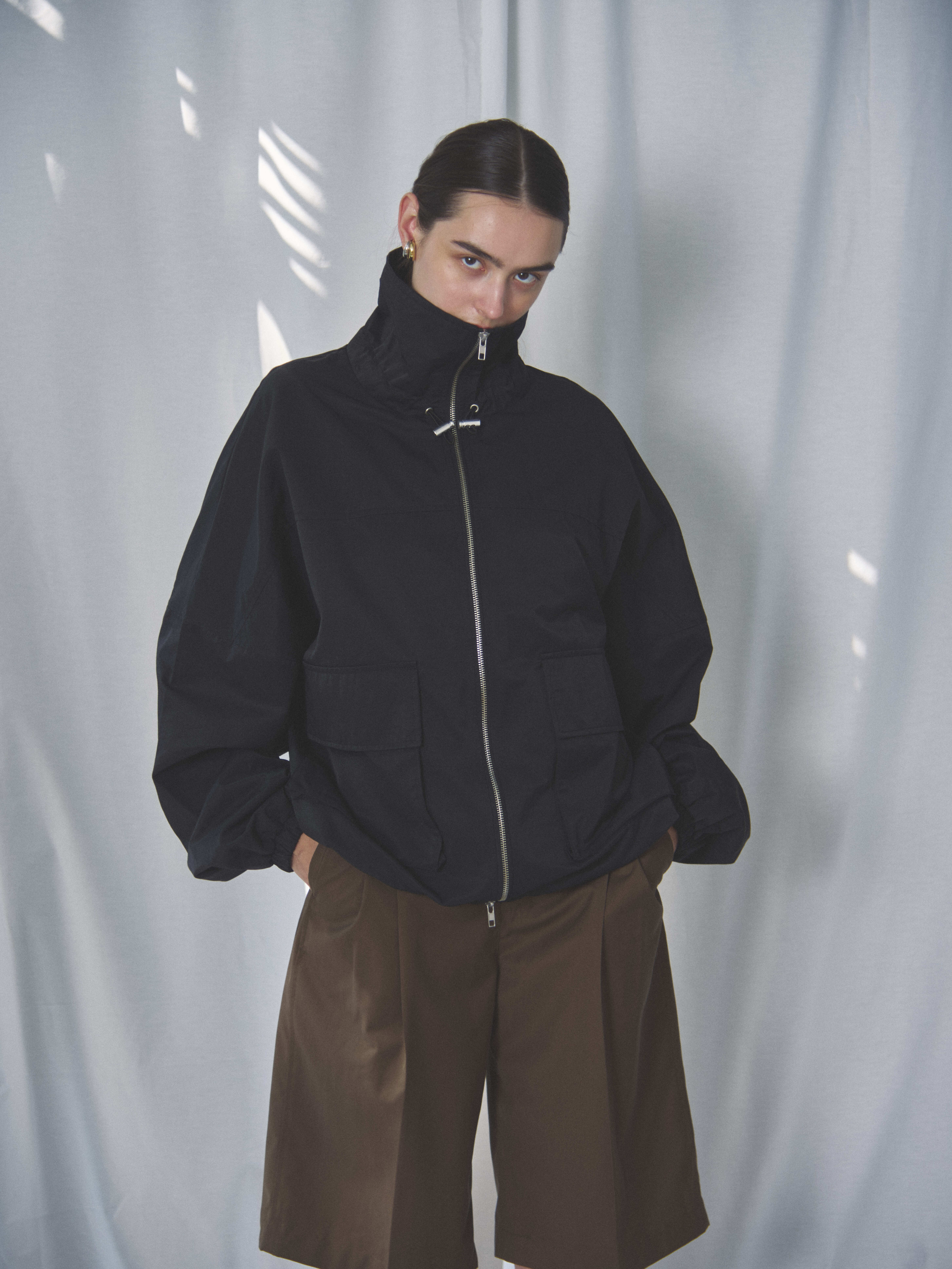 TWILL STAND COLLAR JK(ﾂｲﾙｽﾀﾝﾄﾞｶﾗｰｼﾞｬｹｯﾄ)【7533207】 | CIEL'AIR