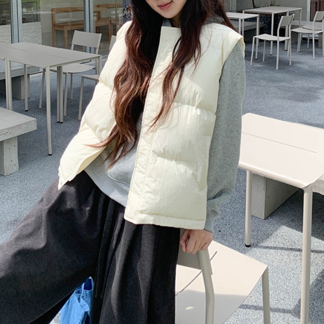 padded vest　J00198