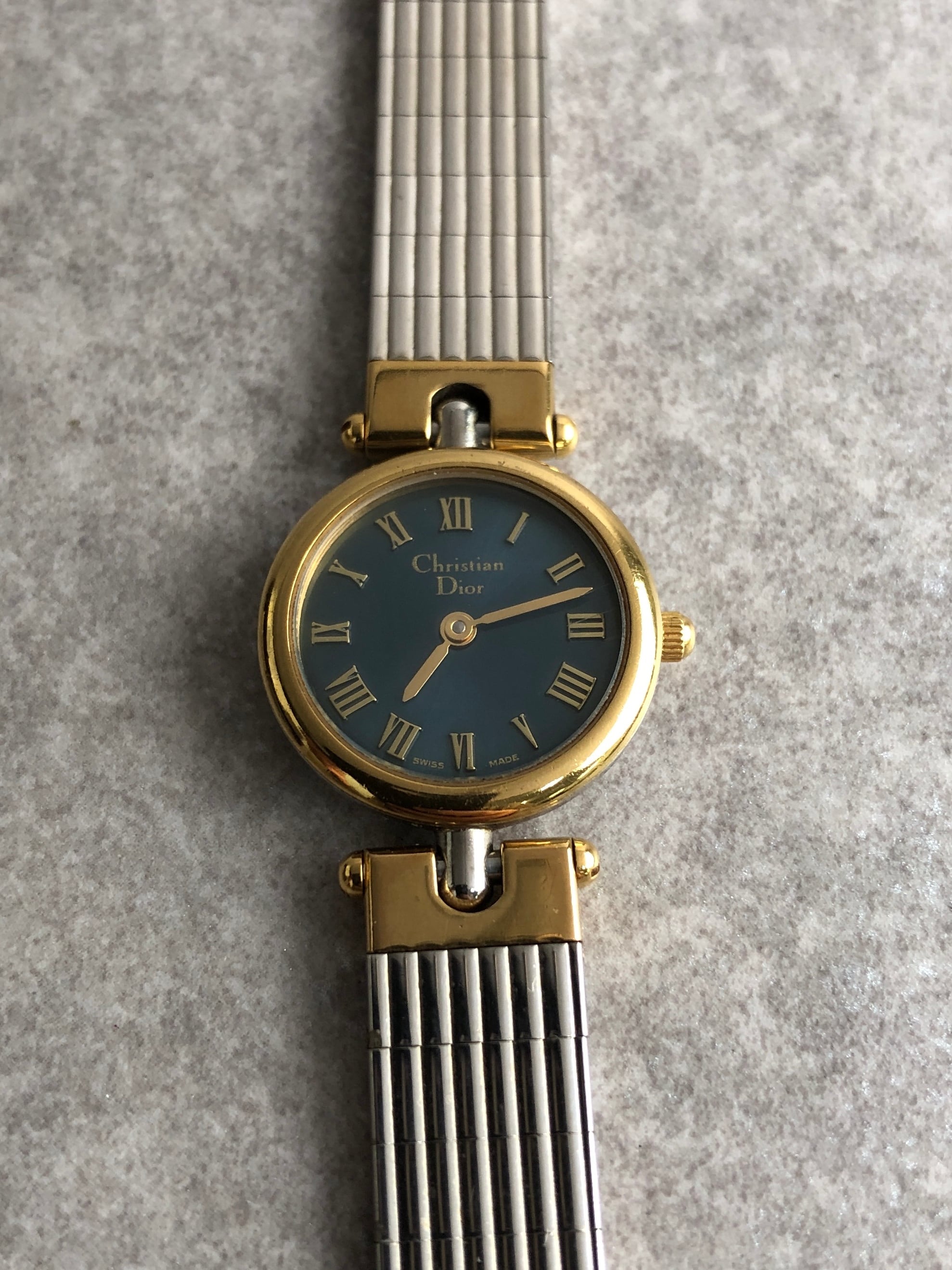 Christian Dior クリスチャン ディオール 腕時計 シルバー ラウンド