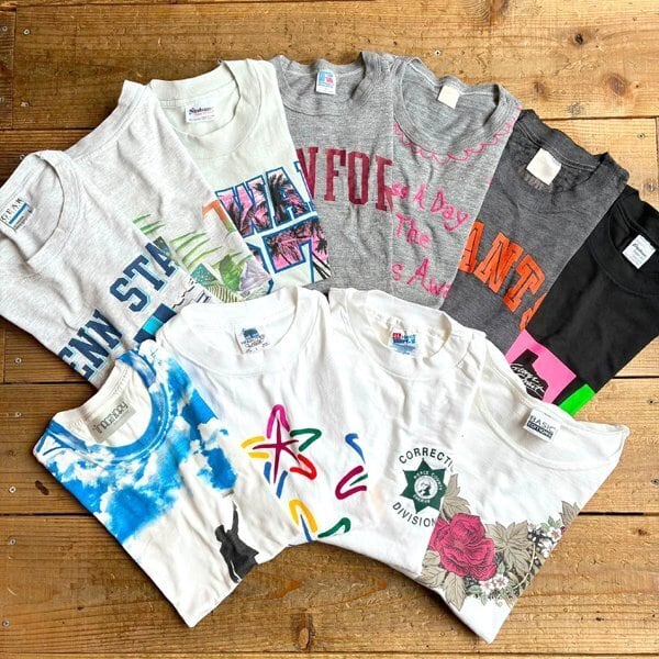 1点物◇USA製ビンテージ80sシングルステッチ杢グレーTシャツ古着