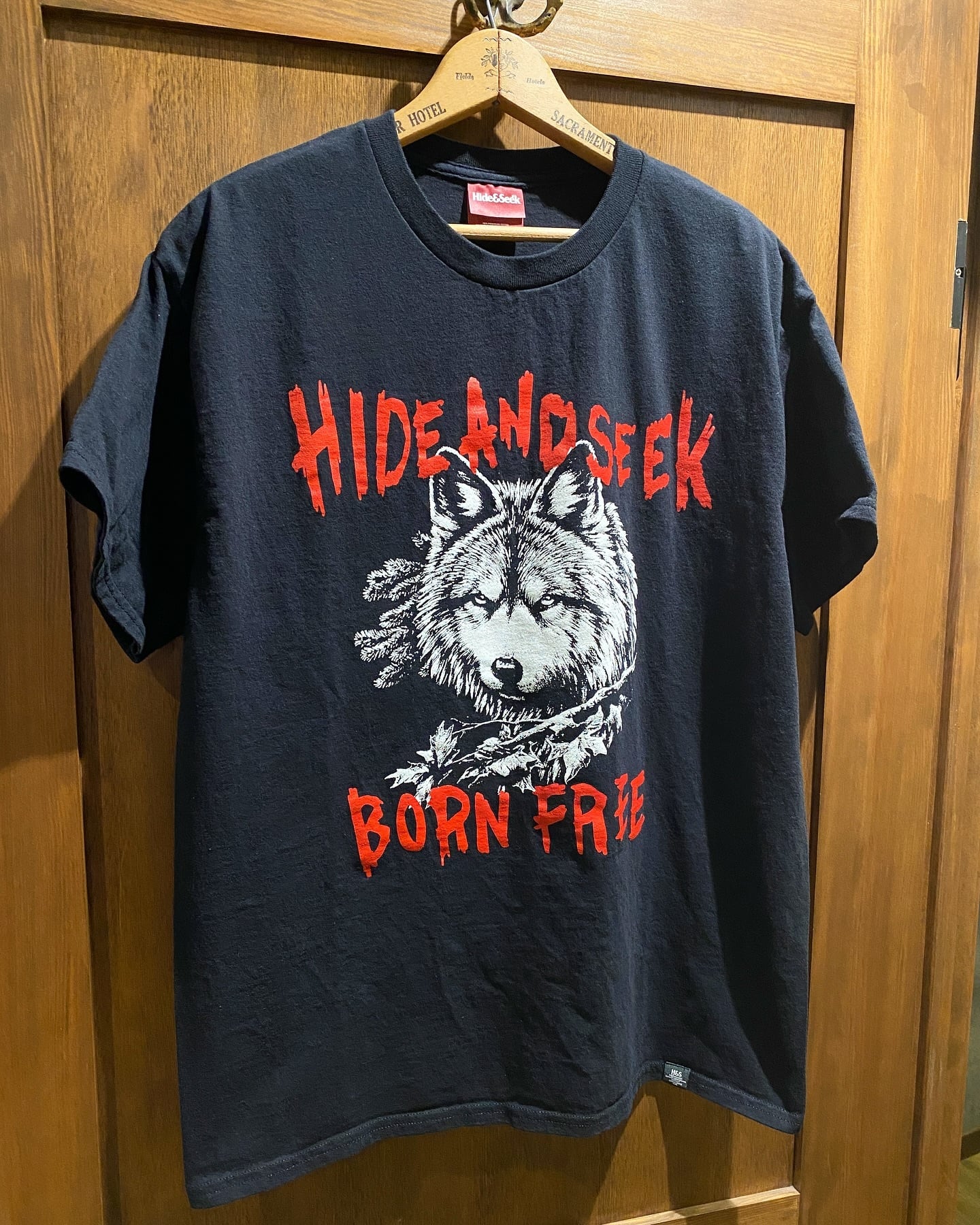 Tシャツ / HIDEANDSEEK(ハイドアンドシーク) / WOLF S/S TEE(HT-050725
