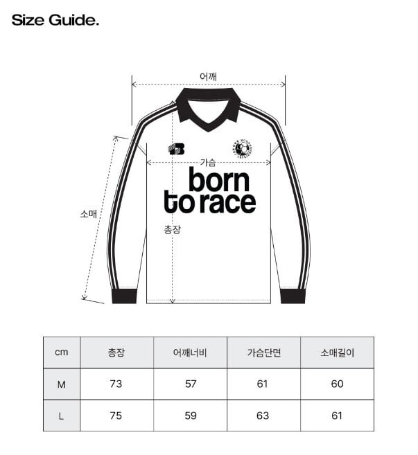 MOO/IVE イソ 着用/BORN TRACK LONG SLEEVE FOOTBALL JERSEY ☆IVE イソ 着用!!【MOO】BORN TRACK LONG SLEEVE FOOTBALL
