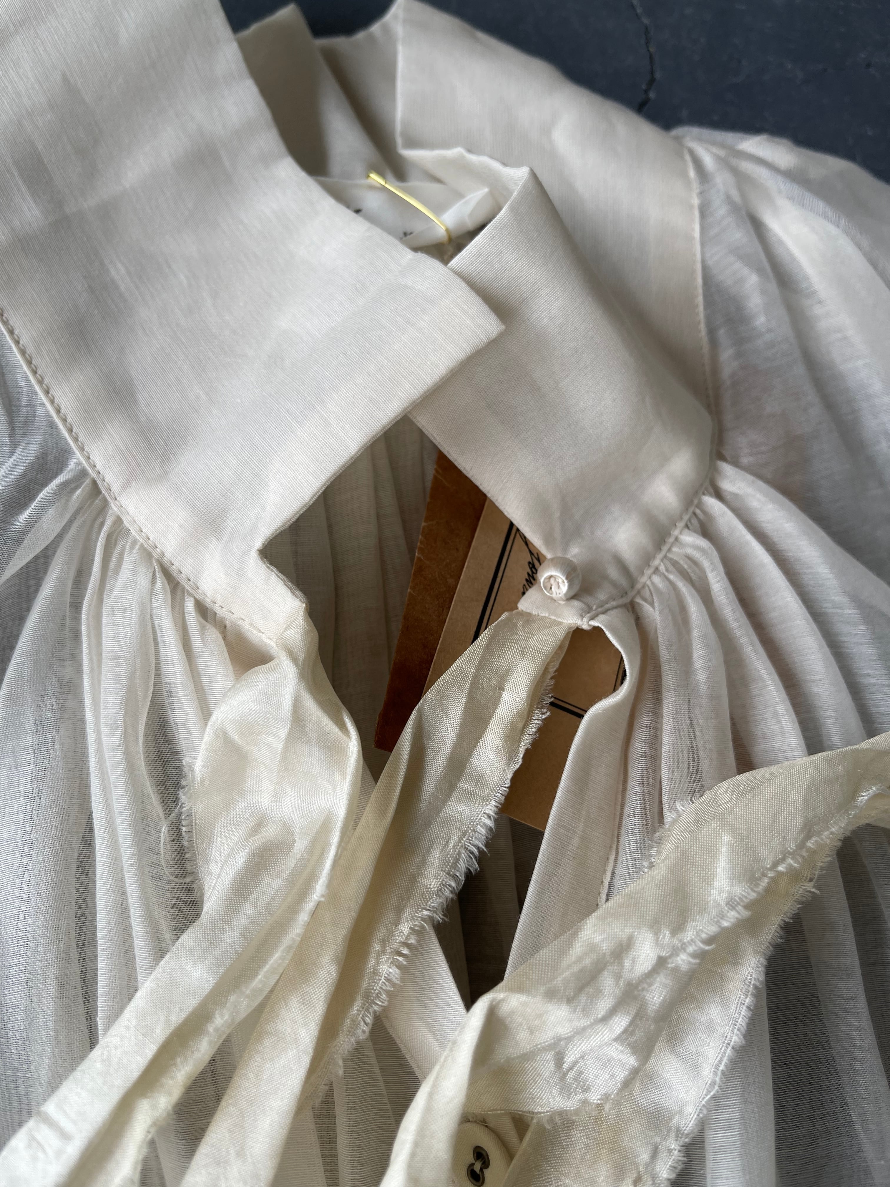 Tabrik cotton silk organzy shirt | mambo ladys