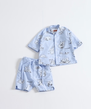 NOWHAW/ PA-S484-N”week s/s(lil&Jr.)”pajama(ragelow)