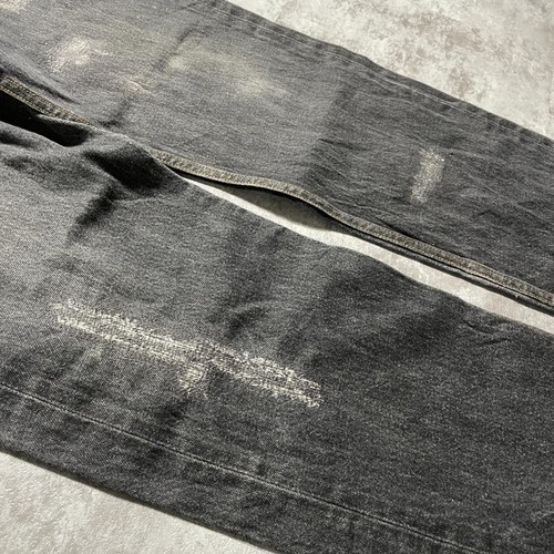 【W34 L34】 メキシコ製 usa levi's 先染ブラック 501xx 詳細写真13
