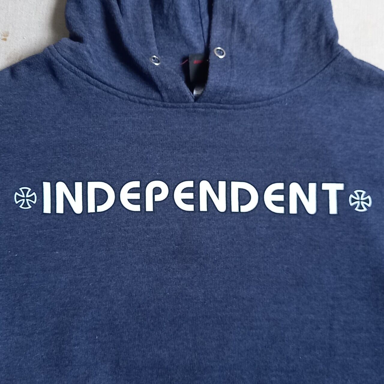 00s INDEPENDENT パーカー Sサイズ アイアンクロス バークロスロゴ