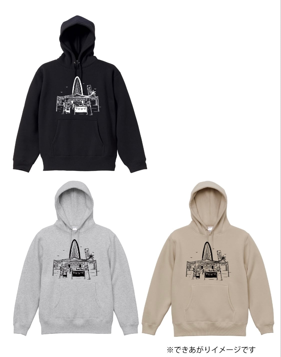 one ok rock TOMOYA STUDIO 1周年記念 ロゴパーカー ONE OK ROCK