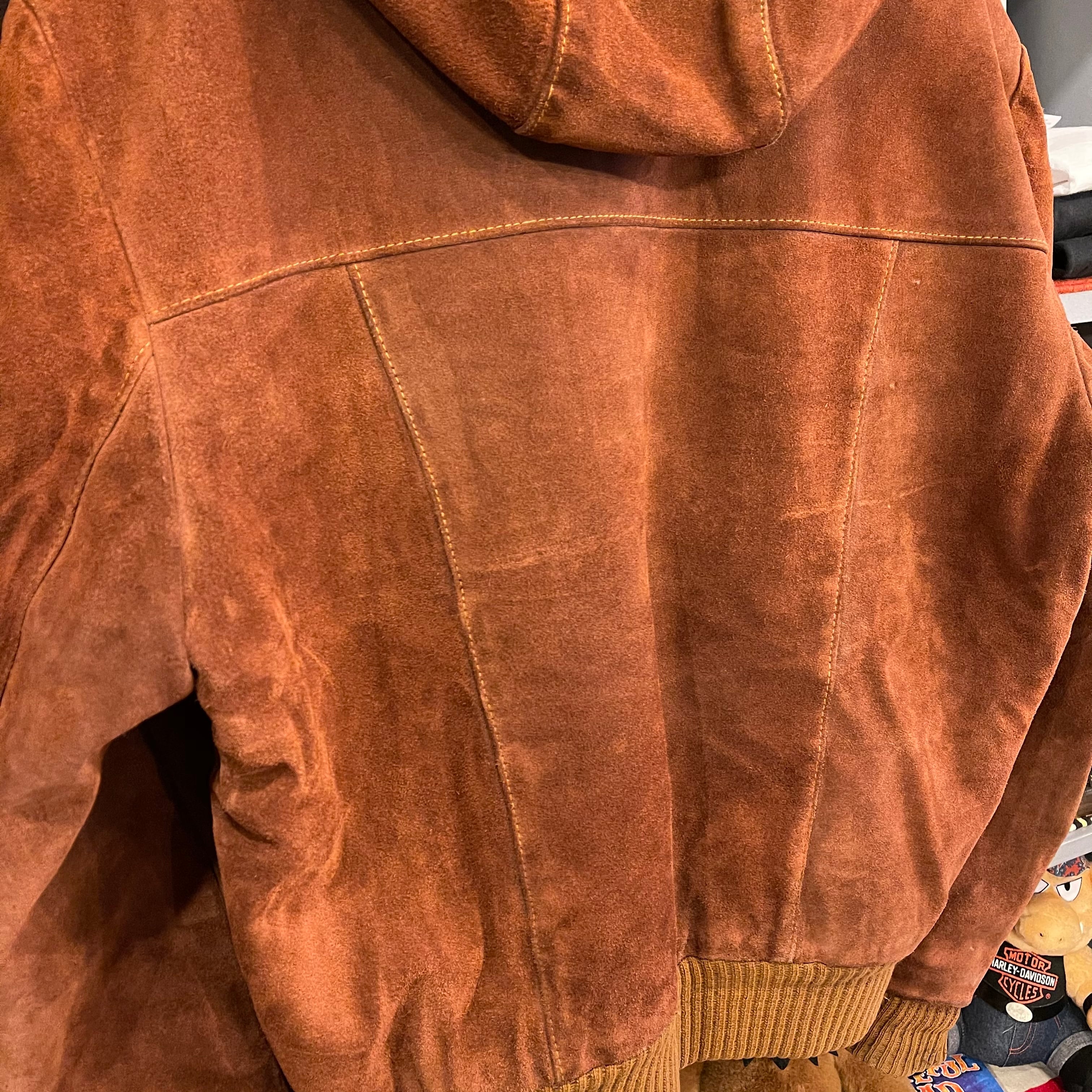 60s Richman Brothers Suede Full Zip Parka | VOSTOK