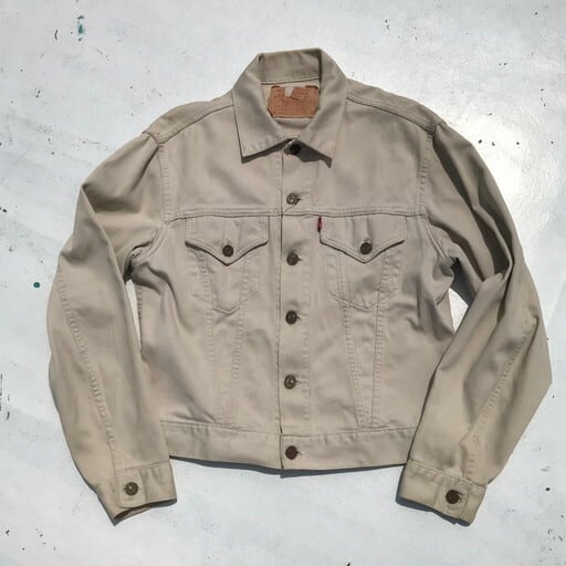 60's LEVI'S リーバイス 941BXX PIQUE JKT ピケジャケット 両面赤タブBig E 紙パッチ ギャラ入り 3rd 均等V  サード 42 USA製 希少 ヴィンテージ | agito vintage powered by BASE