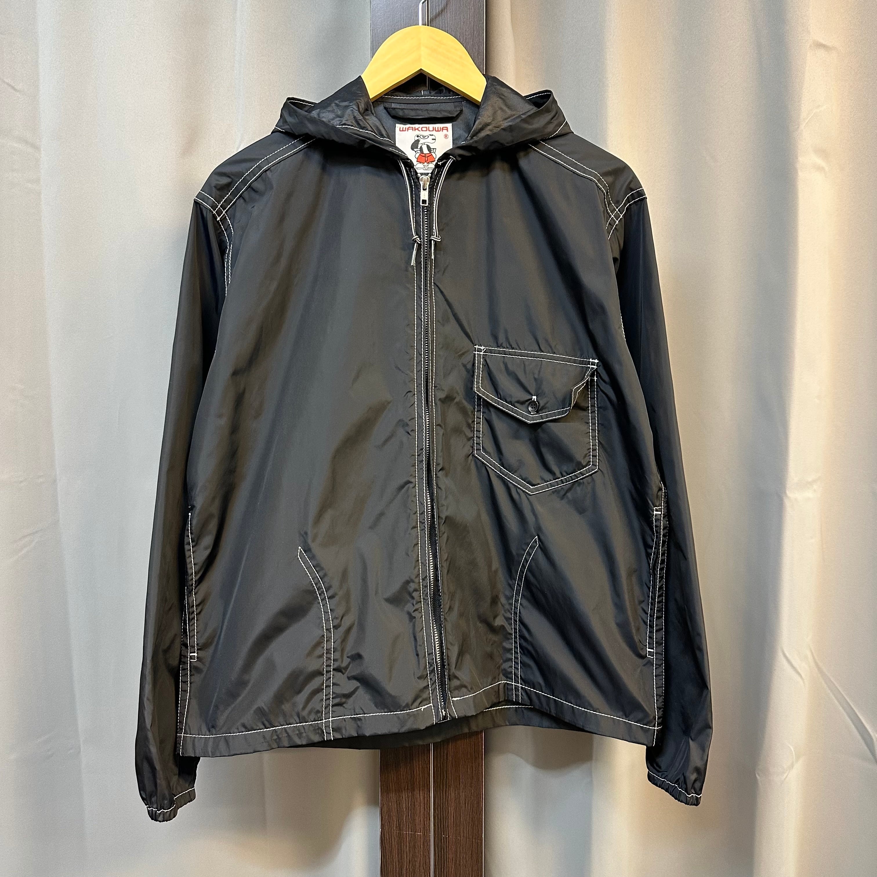 wakoo様 WAKOUWA SURFCO BLACK NYLON PAKA 《S》 | safarionline
