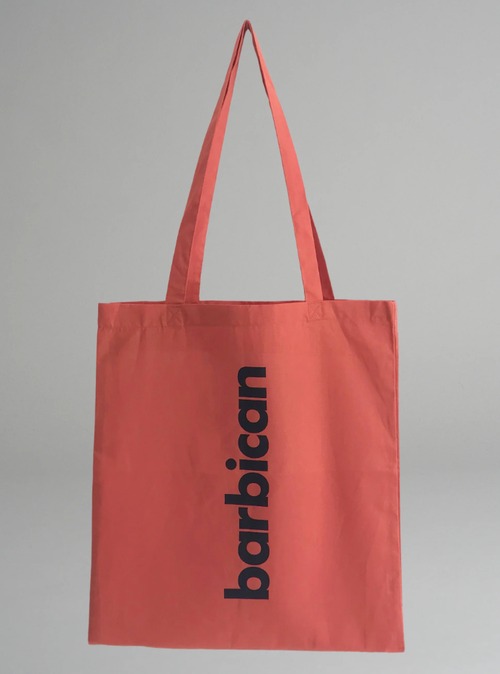 イギリス/アートセンターのトートバッグ レンガ色