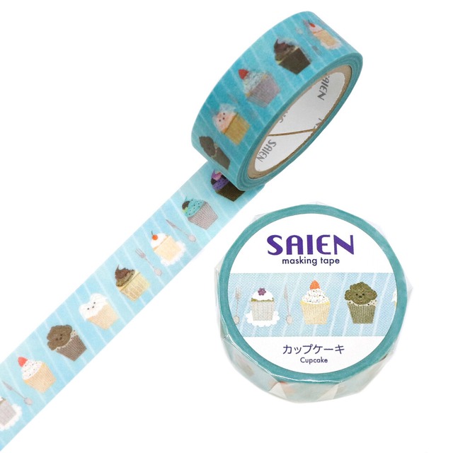 SAIEN　カップケーキ　15mmマステ　SA02