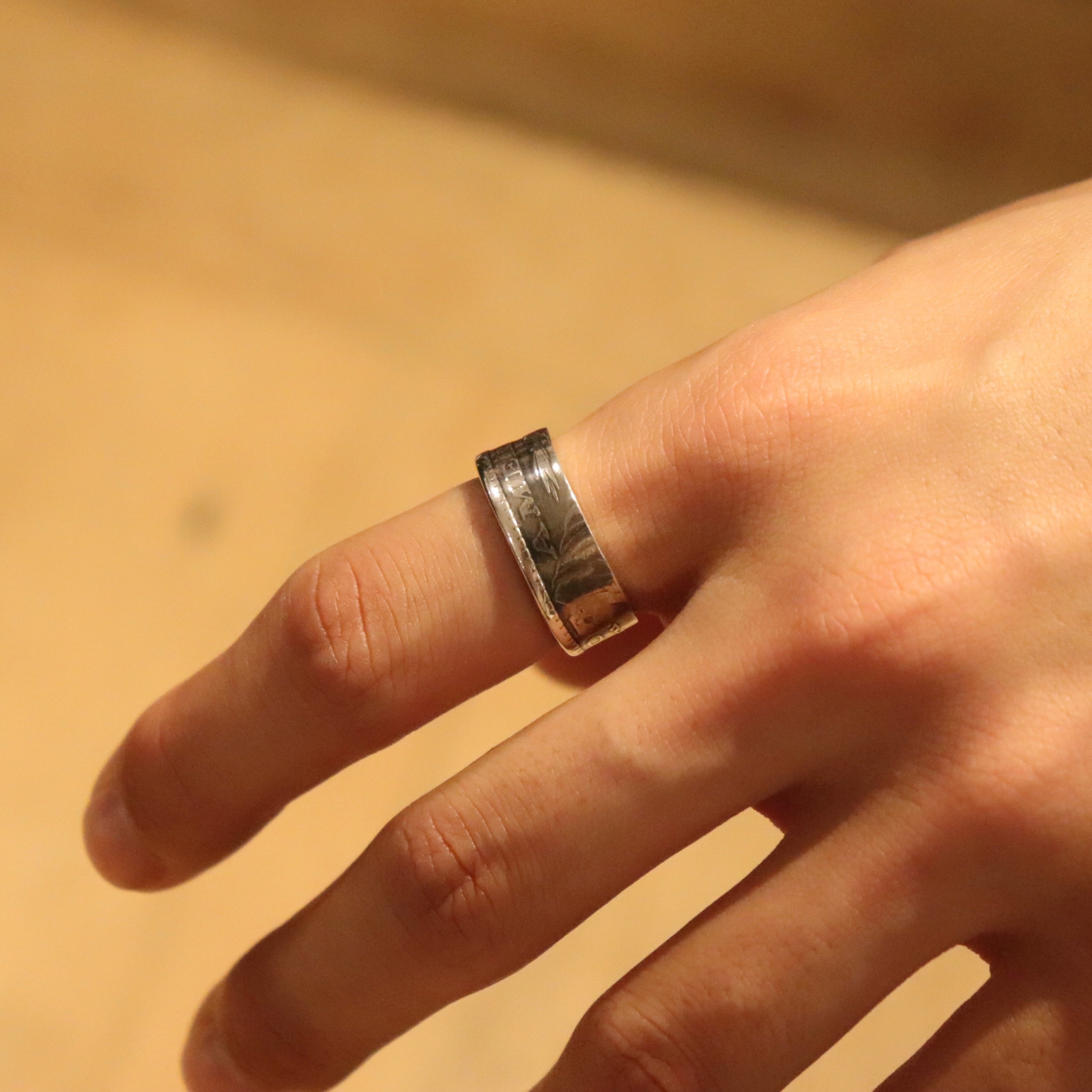 【BARNS OUTFITTERS】 NORTH WORKS Silver Ring バーンズ ノースワークス シルバー リング | ROGER'S  North land powered by BASE