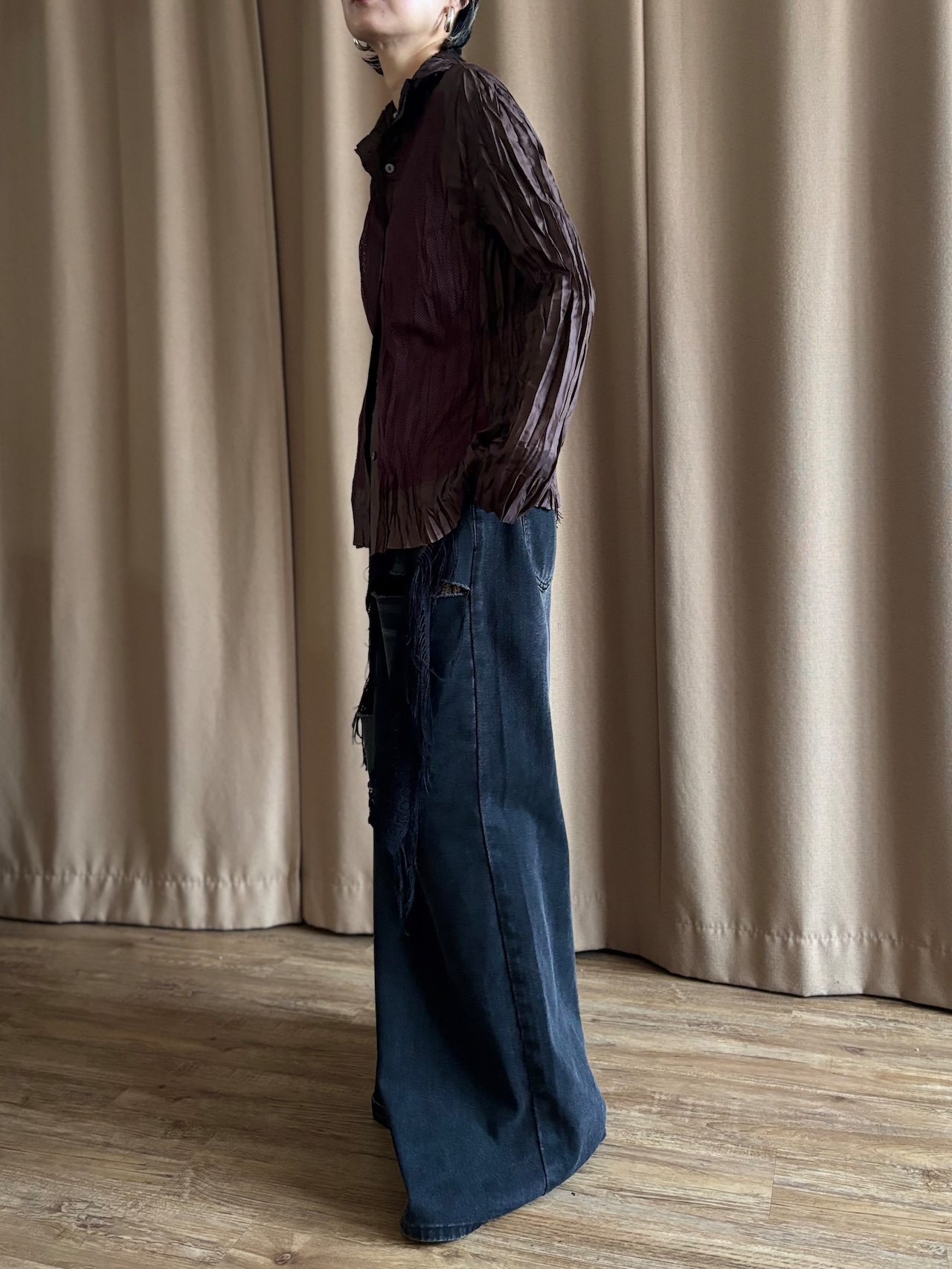 mocha brown mode shirt-5156-2