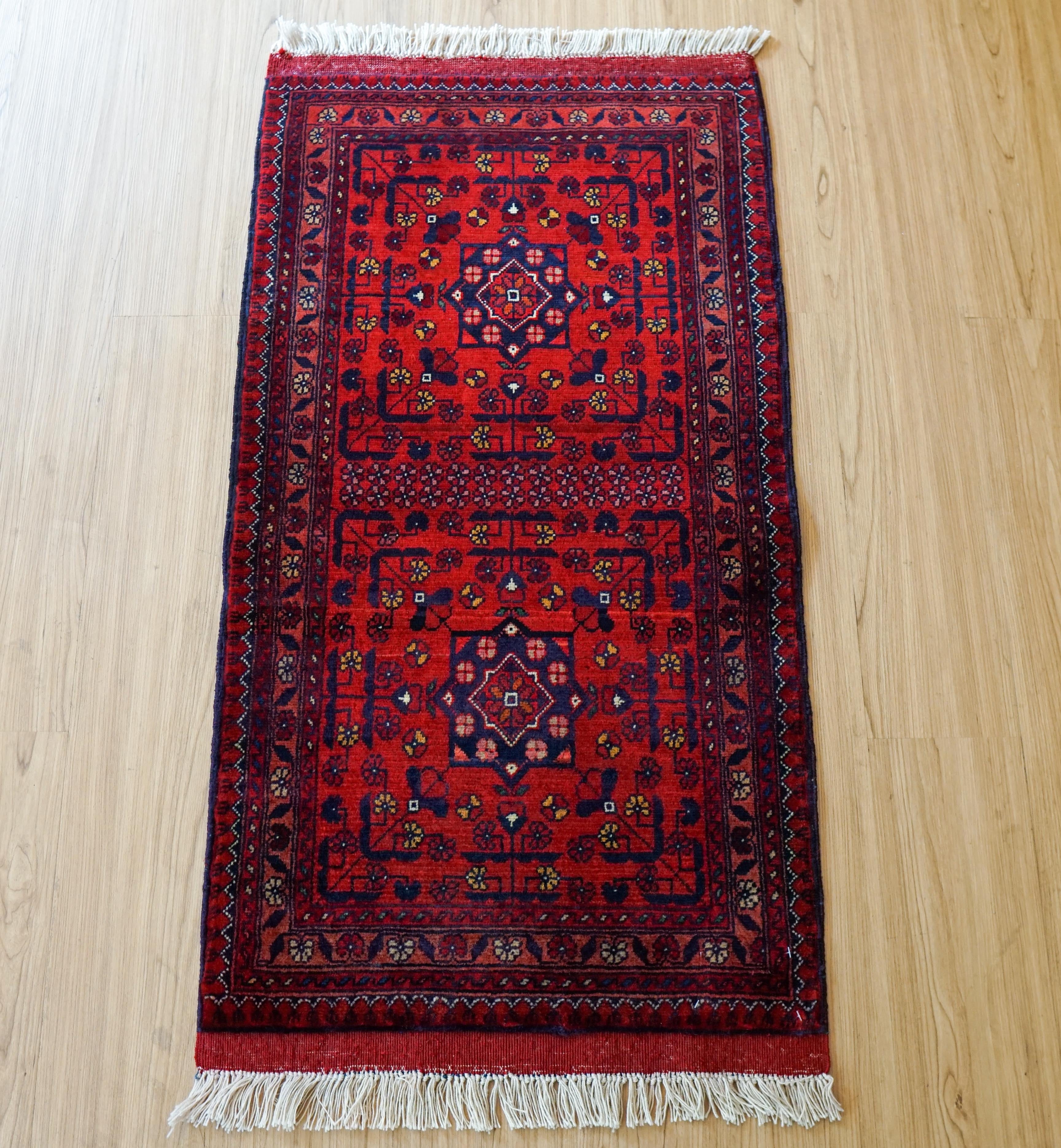 120×80cm ペルシャ絨毯 ギャッベ 手織り イラン産 【公式通販】