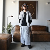 KUON(クオン)Seersucker Kite Shirt セットアップスタイル