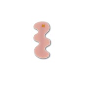 〈 REPOSE AMS 24SS 〉wavy hair clip / peachy coral