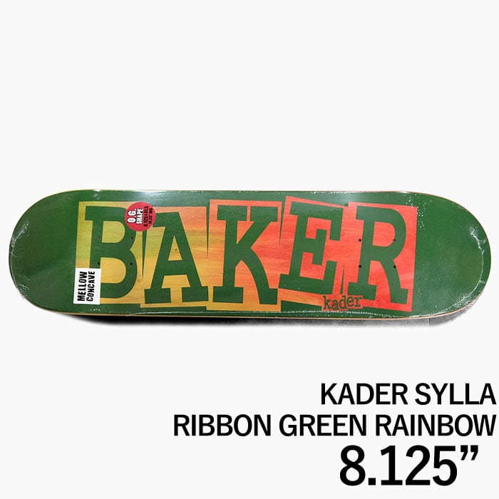 新品 BAKER ベーカー スケボー スケートボード デッキ KADER RIBBON STACK 8インチ 板 - icaten.gob.mx