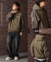 ◆ロゴライン スウェットパーカー◆SG-24004EF