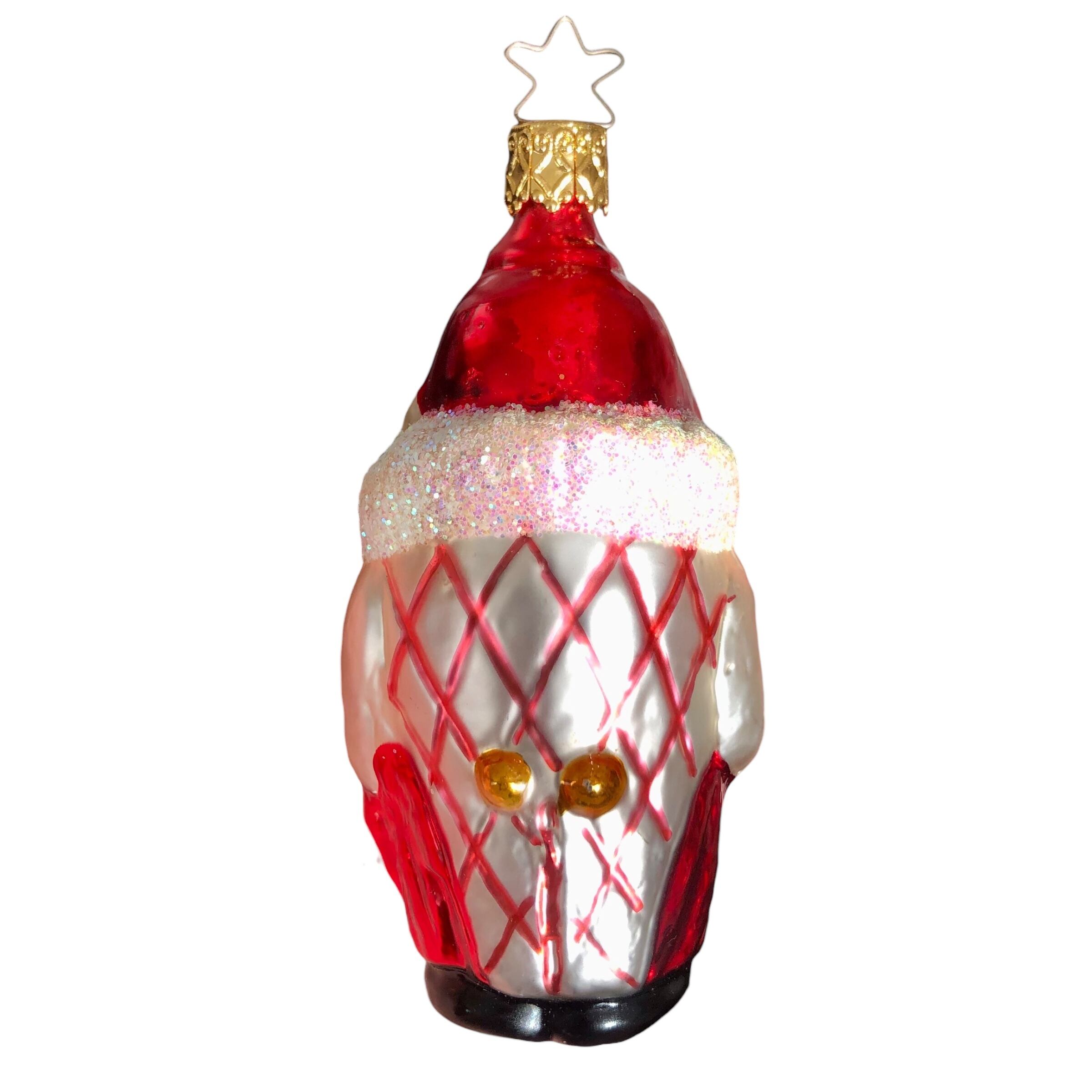 アスティエ クリスマスオーナメント バッグ クロコダイル 赤