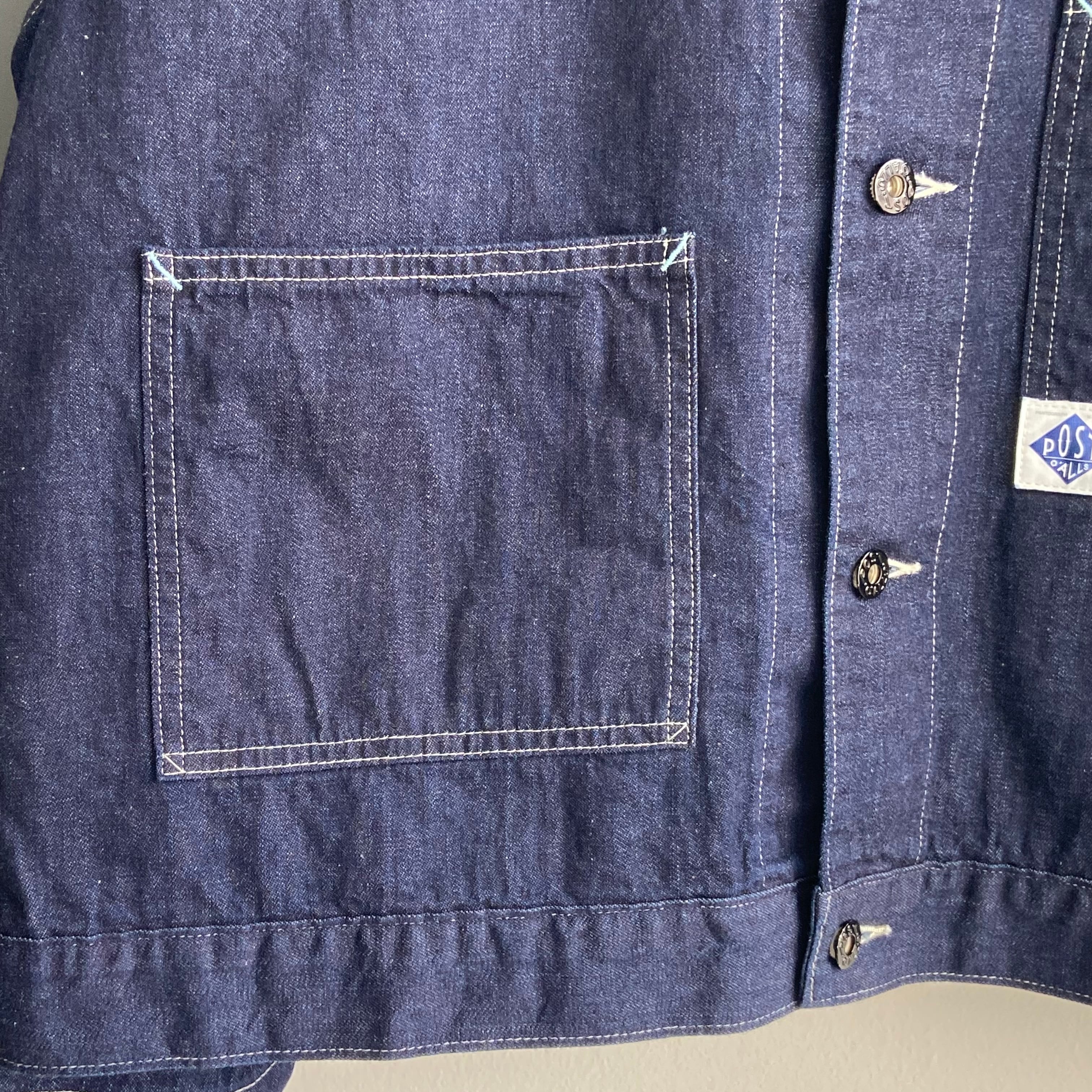 POST O'ALLS / 1110 / MECHANIC BLOUSE / 8 oz. denim - indigo POST O'ALLS / 1110 / MECHANIC BLOUSE / 8 oz. denim - indigo