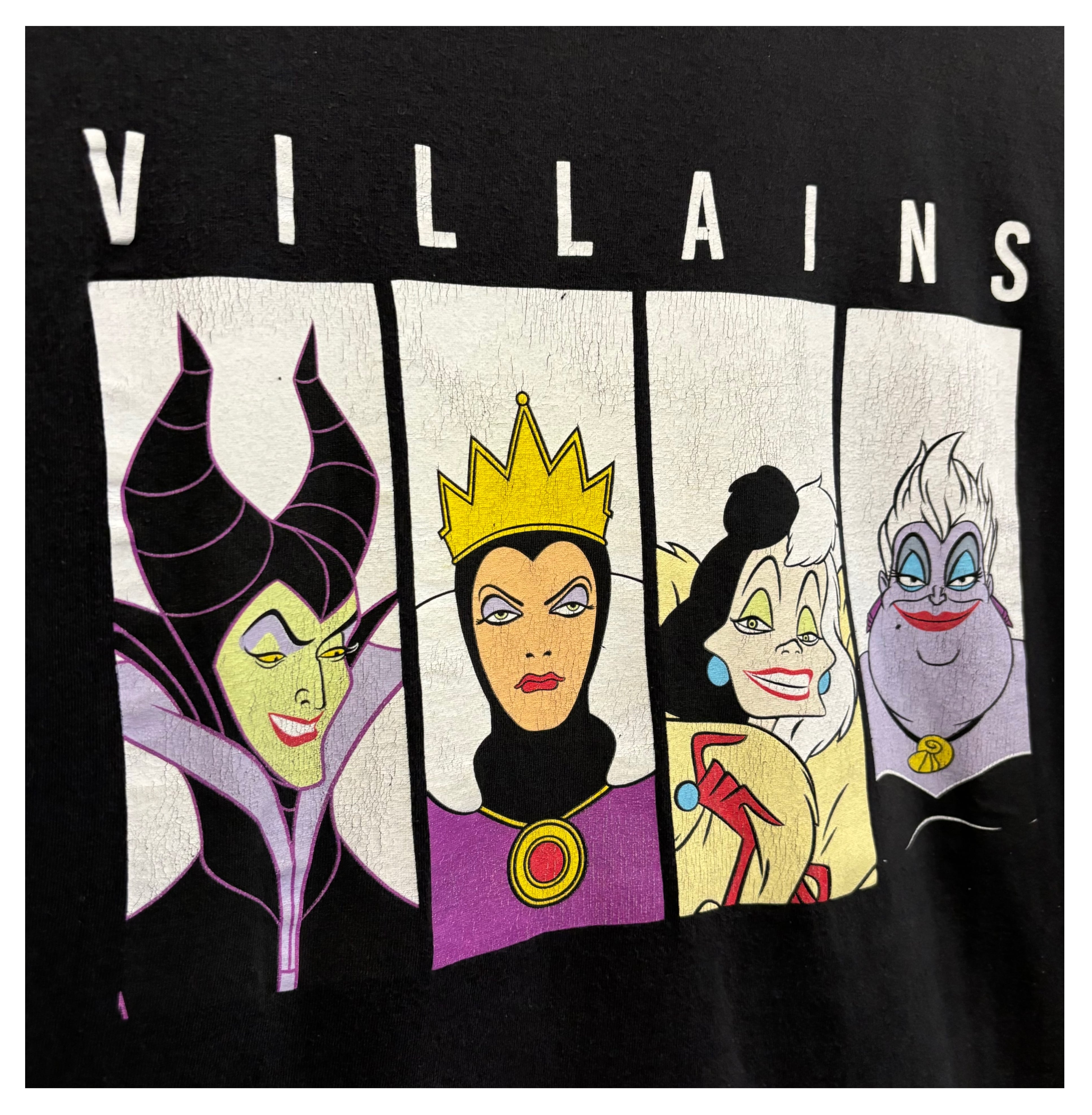 Disney villains キャラクターTシャツ ディズニー ビンテージ Disney villains キャラクターTシャツ ディズニー ビンテージ