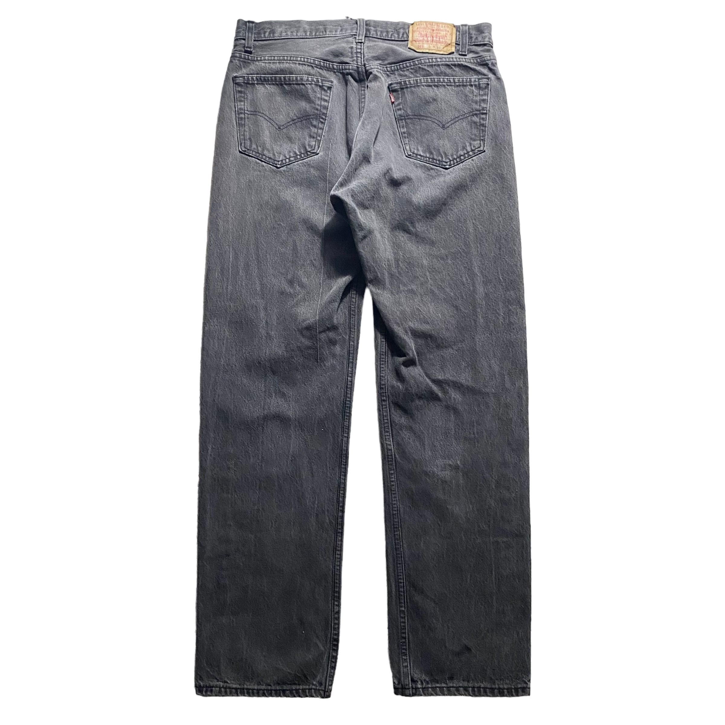 LEVI’S 501 black denim pants made in USA | NOIR ONLINE powered by BASE