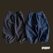 ペッパー / PEPPER / レオパードジョガーパンツ / 韓国子供服 / キッズ / 26winter〖取寄〗*XS~XL*