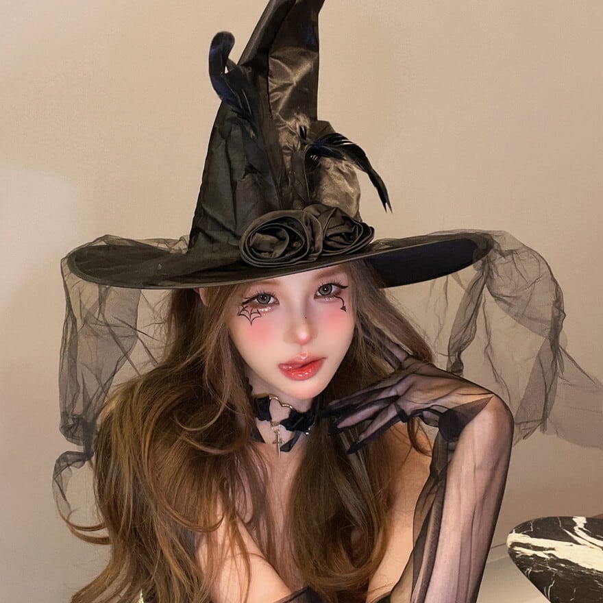 コスプレ衣装 ハロウィン イベント衣装 魔女 三角帽子 仮装 パーティ