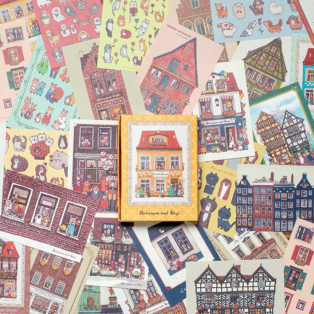 特別セット! 全35種類のメモ紙(各4枚入り)140枚、箱付き