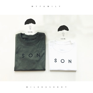 kids t-shirt 【 S O N 】
