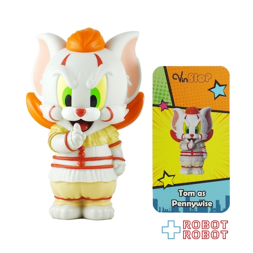 ソープスタジオ ワーナー・ブラザース 100周年記念 トムとジェリー トム as ペニーワイズ コスプレフィギュア