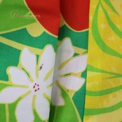 フラダンス 衣装 ワンピース ドレス イエロー系 マーメイドライン エムエムジェイ 日本製 プルメリア柄 ティアレ柄 MermaidLine MMJ ハワイアンプリント 花柄 植物柄 アロハ フラ ダンス レッスン 練習 フラ ダンス 華やか 鮮やか フリル かわいい おしゃれ レッド系 グリーン系 ホワイト系 黄 赤 緑 黄緑 白 花柄ワンピース フラダンスドレス ハワイアンファッション ワンピースドレス 花モチーフ 大人かわいい