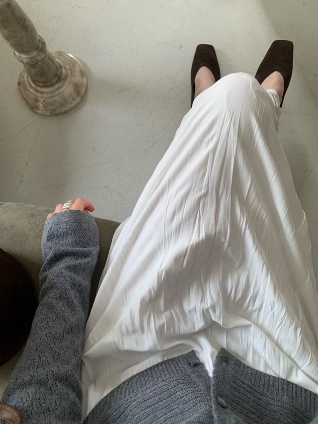 (予約) signature / Wave skirt 1color